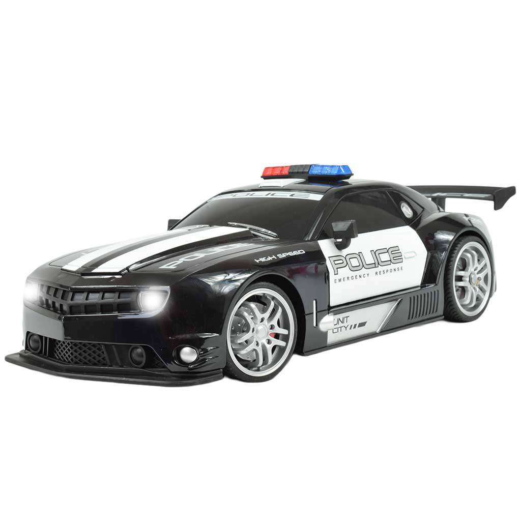 RC ferngesteuertes Chevrolet Camaro Polizeiauto 1/12 Maßstab 2,4GHz 30cm