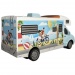 RC ferngesteuertes Holiday Travel Wohnmobil mit Licht 27MHz 1/32 Maßstab 20cm