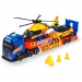 Rettungslastwagen mit Hubschrauber und Auto - Dickie Toys