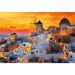 Romantischer Sonnenuntergang, Oia, Santorini 1500-teiliges Puzzle - Trefl