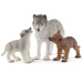 Schleich: Wild Life - Wolfs-Mutter mit Welpen Figurenset (42472)