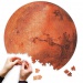 Space Collection: Mars rund 500-teilige Puzzle - Clementoni