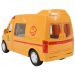 Special Car: Gelbes Express-Kurierauto mit Licht und Sound, Schwungradfunktion, 24 cm