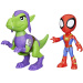 Spidey und seine erstaunlichen Freunde: Spidey und Goblin Dino-Netz Actionfiguren-Set - Hasbro