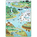 Spielmatte mit Tierfiguren 200x150cm - Melissa &amp; Doug