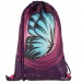 Spirit: Blue Butterfly Muster, LED-Schulranzen, Rucksack 6-teiliges Set