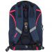 Spirit: Freedom blau und pink abgerundeter Schulranzen, Rucksack 46x33x22cm