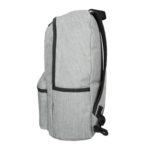 Spirit: Spot silbergrauer Schulranzen, Rucksack 41x29x19cm