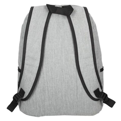 Spirit: Spot silbergrauer Schulranzen, Rucksack 41x29x19cm