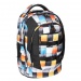 Spirit: Urban karierter ergonomischer Schulrucksack 46x33x22cm