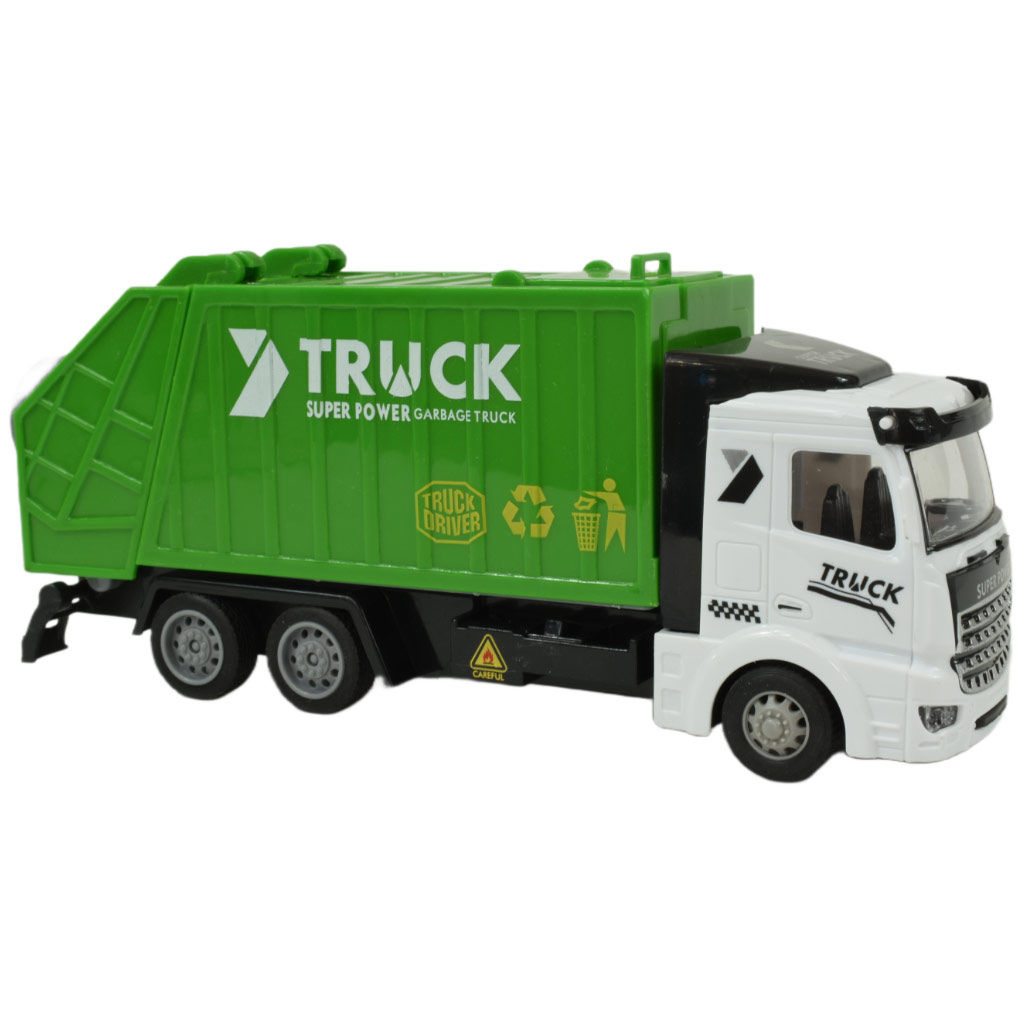 Super Truck: Container-LKW mit Schwungrad, 20 cm