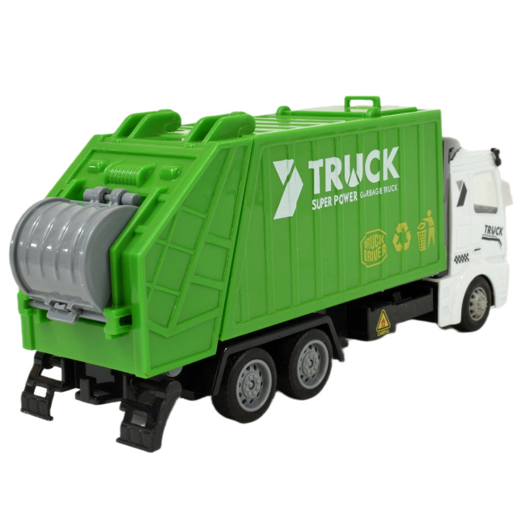 Super Truck: Container-LKW mit Schwungrad, 20 cm