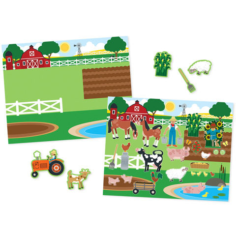 Wiederverwendbares Aufkleberset Lebensräume - Melissa &amp; Doug