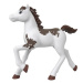 Wild: Weiß-brauner Knabstrupper-Pony - Mattel